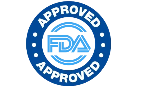 Manufactured in an FDA-registered facility