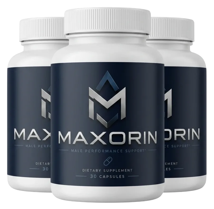 Maxorin Male Performance Support — 3 bottle bundle
